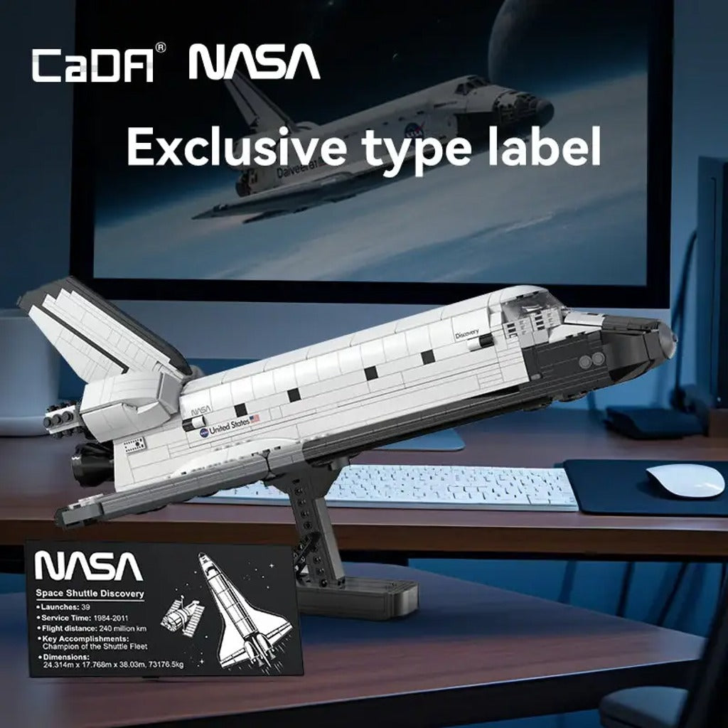 CaDA Master NASA Space Shuttle Discovery (C56052W) building set - view 7