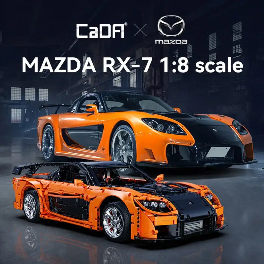 CaDA Mazda RX7 (C61502W) building set - view 4
