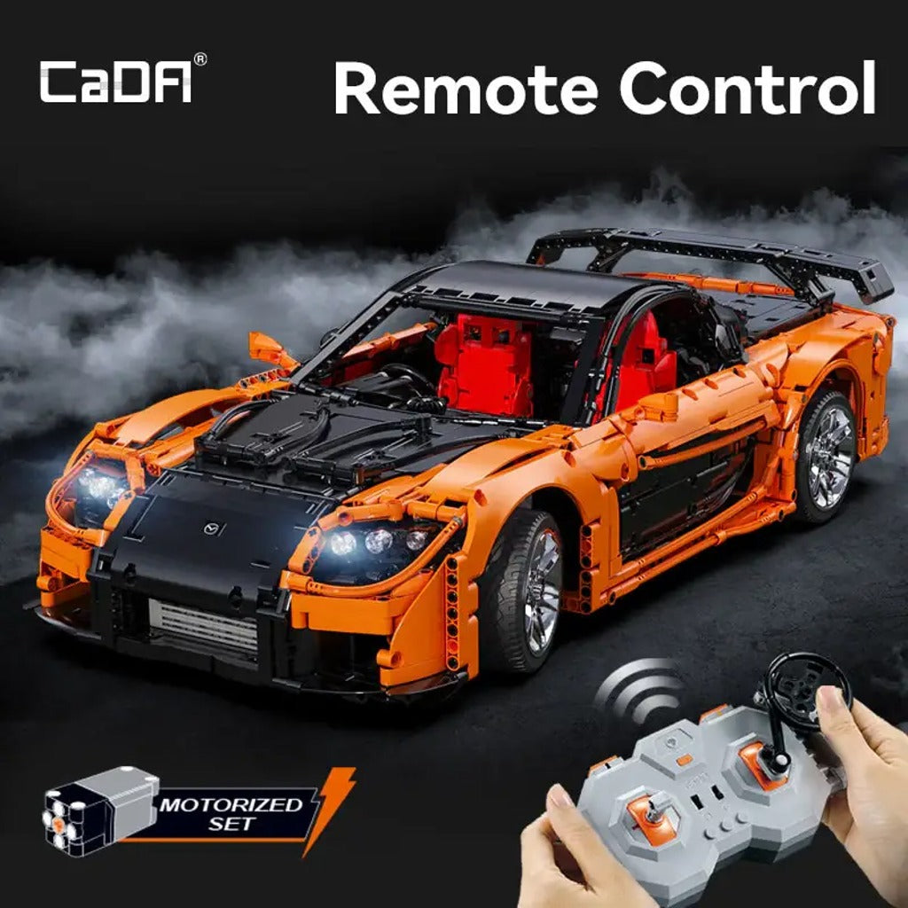 CaDA Mazda RX7 (C61502W) building set - view 7