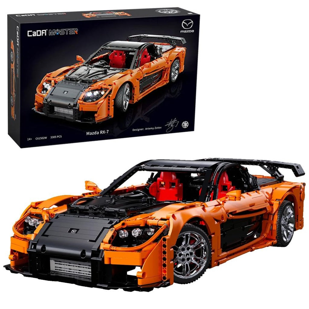 CaDA Mazda RX7 (C61502W) building set - view 2