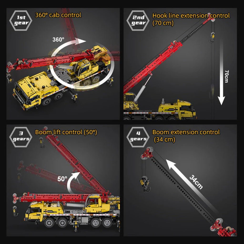 CaDA RC Crane Truck (C61081W) building set - view 4