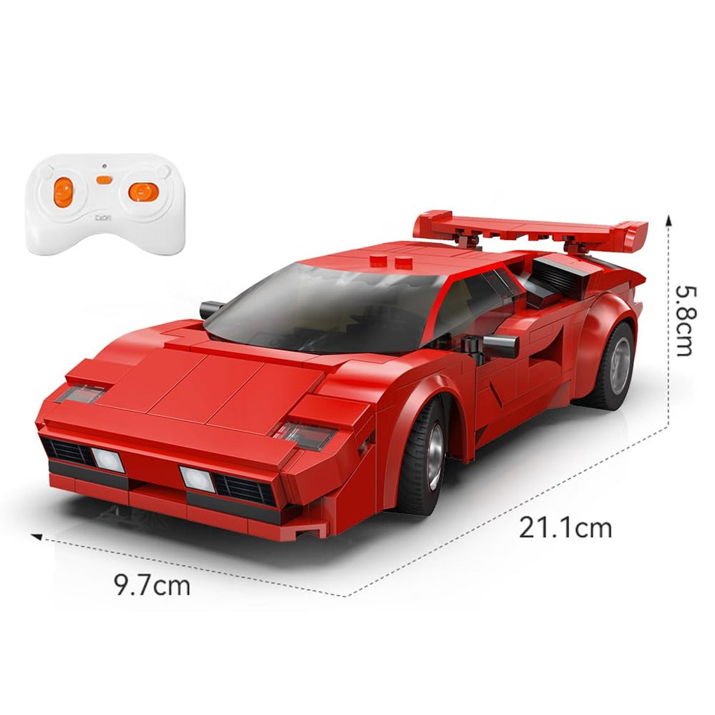 CaDA Red Shadow Race Car (C51085W) building set - view 3