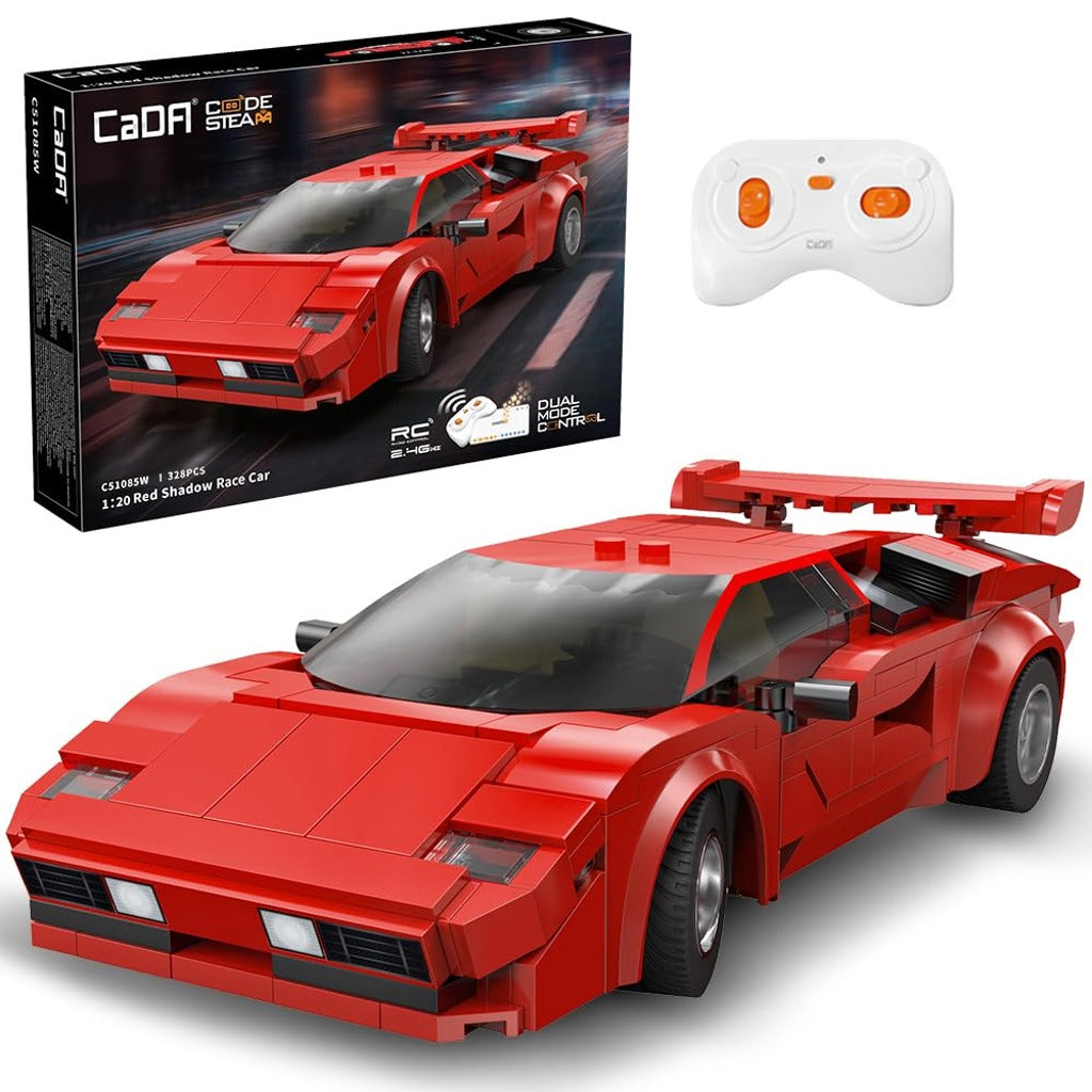 CaDA Red Shadow Race Car (C51085W) building set
