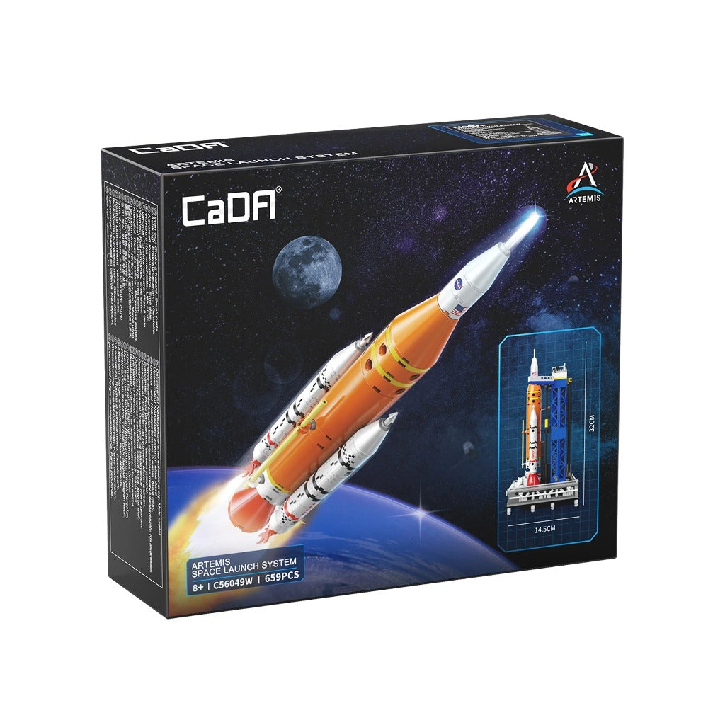 CaDA SLS Artemis Space Launch System (C56049W) building set - view 6