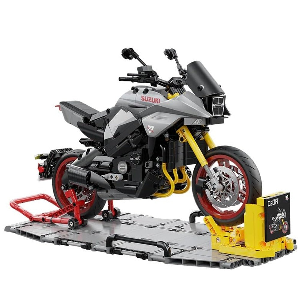 CaDA Suzuki Katana Motorcycle (C59021W) building set - view 2