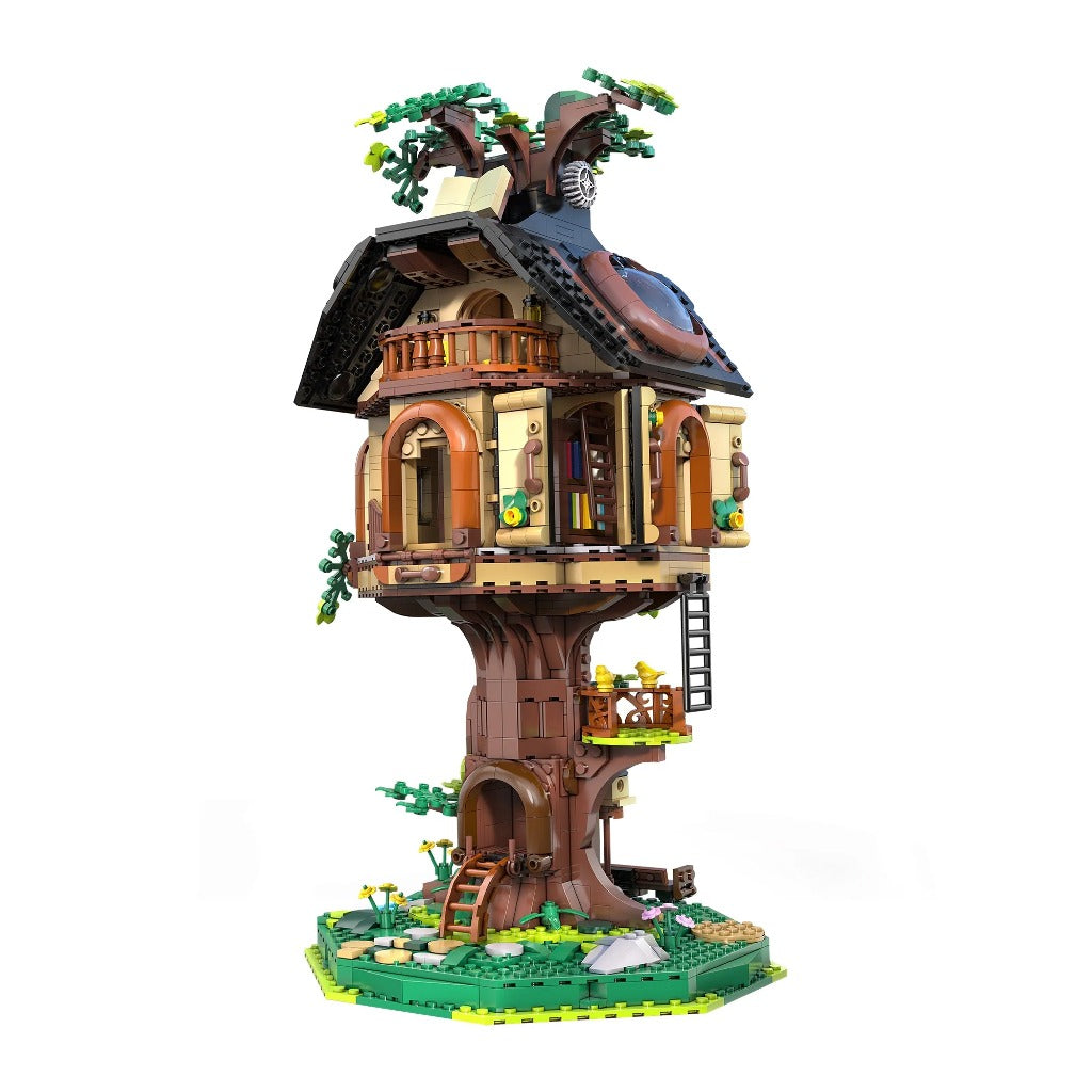 CaDA Tree House Library (C66013W) building set - view 2