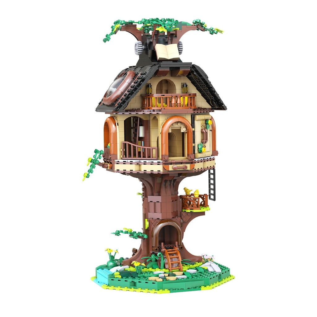 CaDA Tree House Library (C66013W) building set - view 3