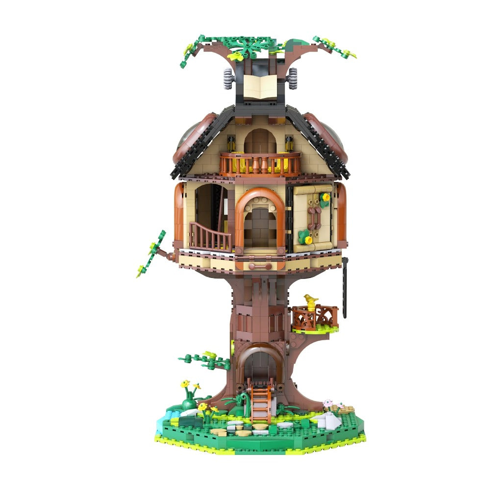 CaDA Tree House Library (C66013W) building set - view 4