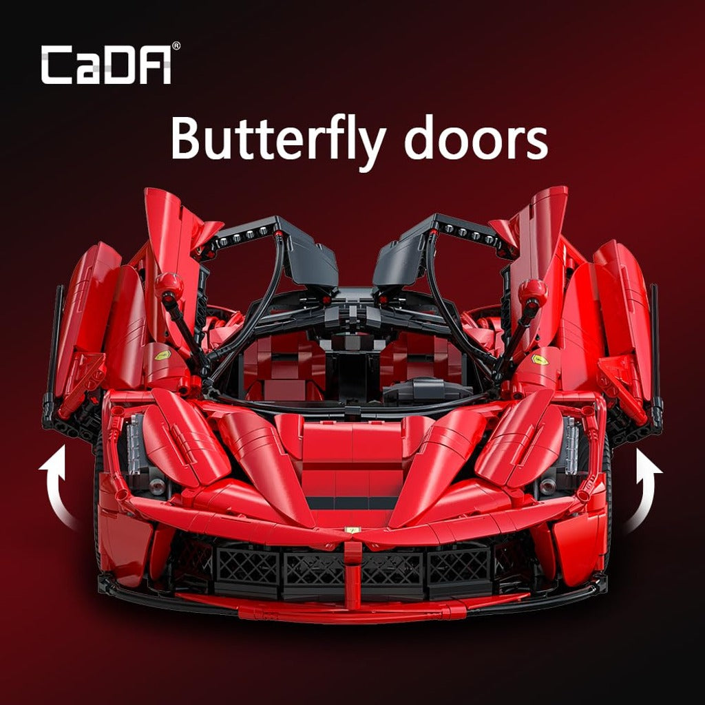 CaDA Viva Hypercar (C61505W) building set - view 4