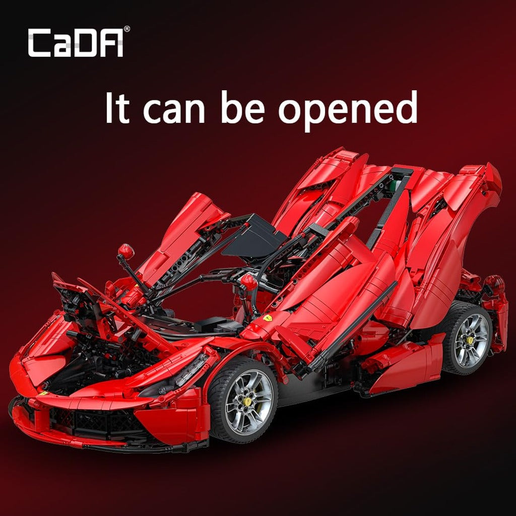 CaDA Viva Hypercar (C61505W) building set - view 6