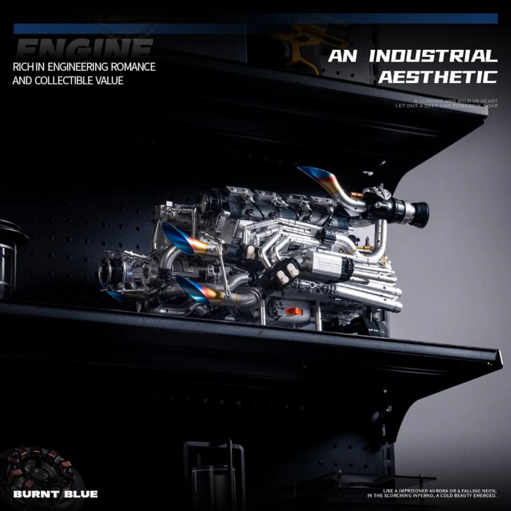 EiKee Piston V8 Engine (Y15002) building set - view 9