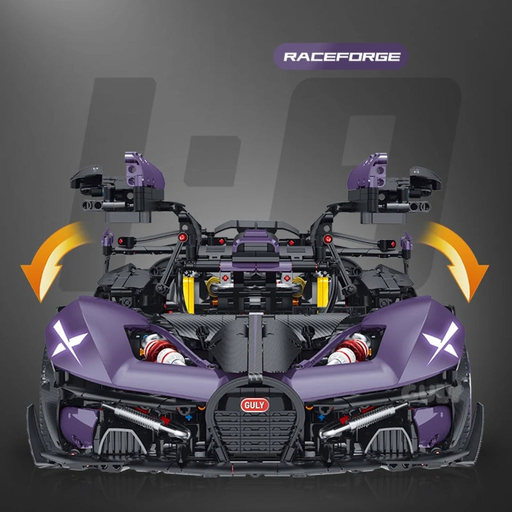 GULY Purple Comet (10643) building set - view 4