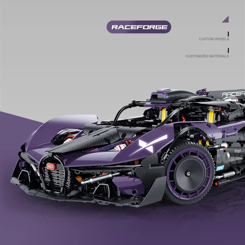GULY Purple Comet (10643) building set - view 5