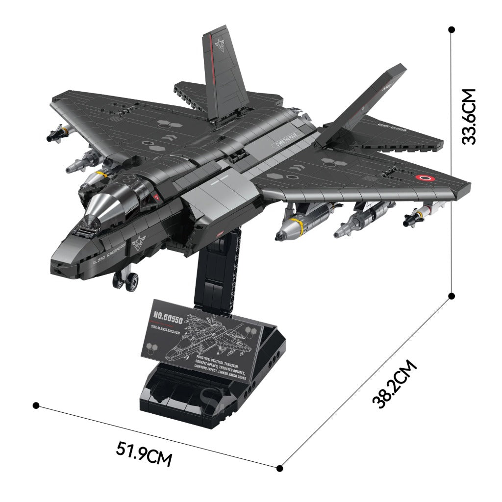 GULY Sky Raptor X-35 (60550) building set - view 5