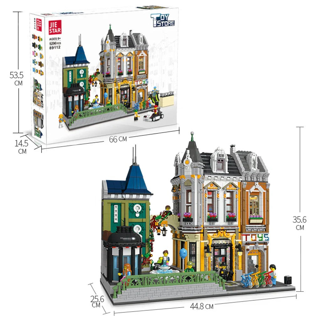 JIESTAR City Street Toy Shopping Mall (89112) building set - view 4