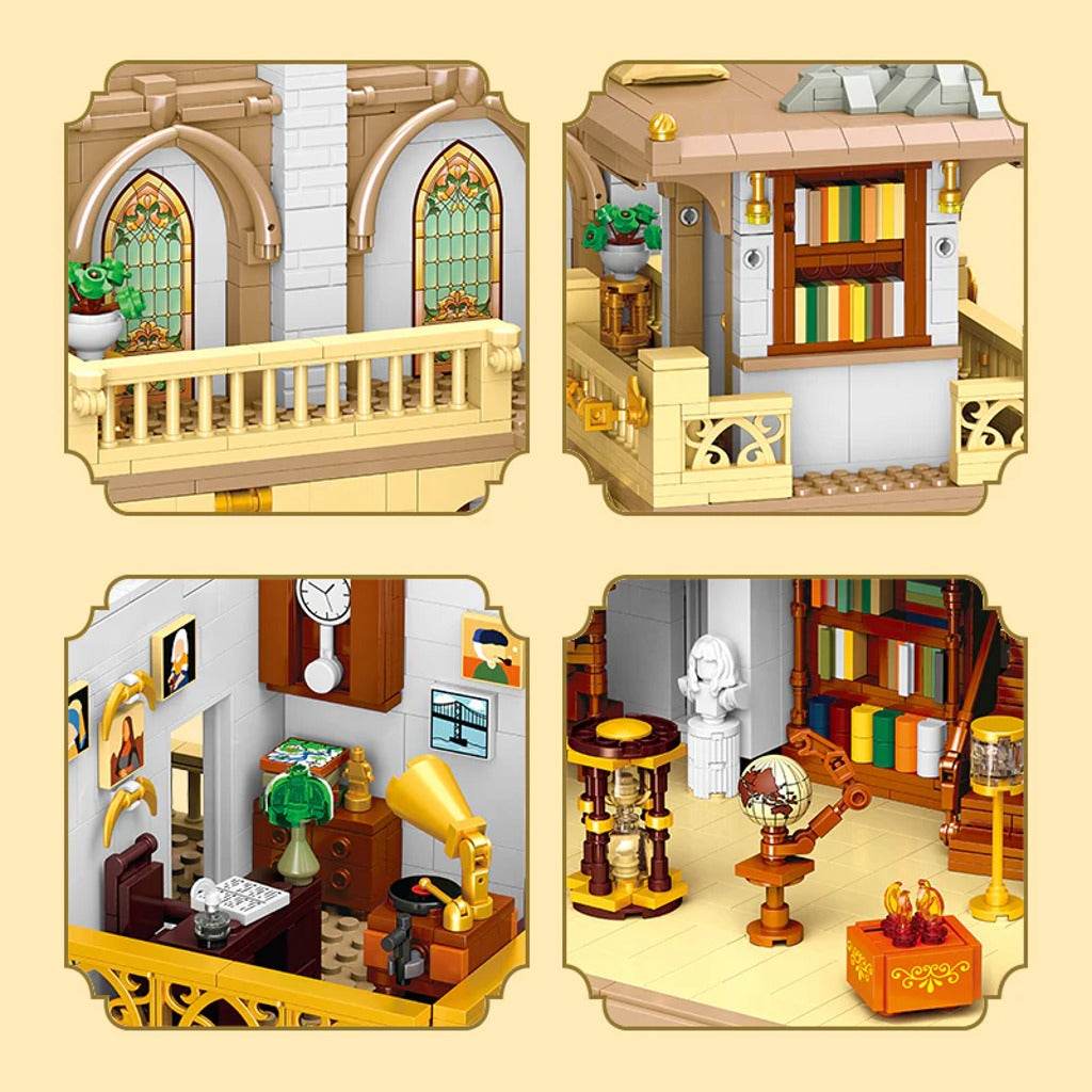 JIESTAR European Bookstore (57015) building set - view 5