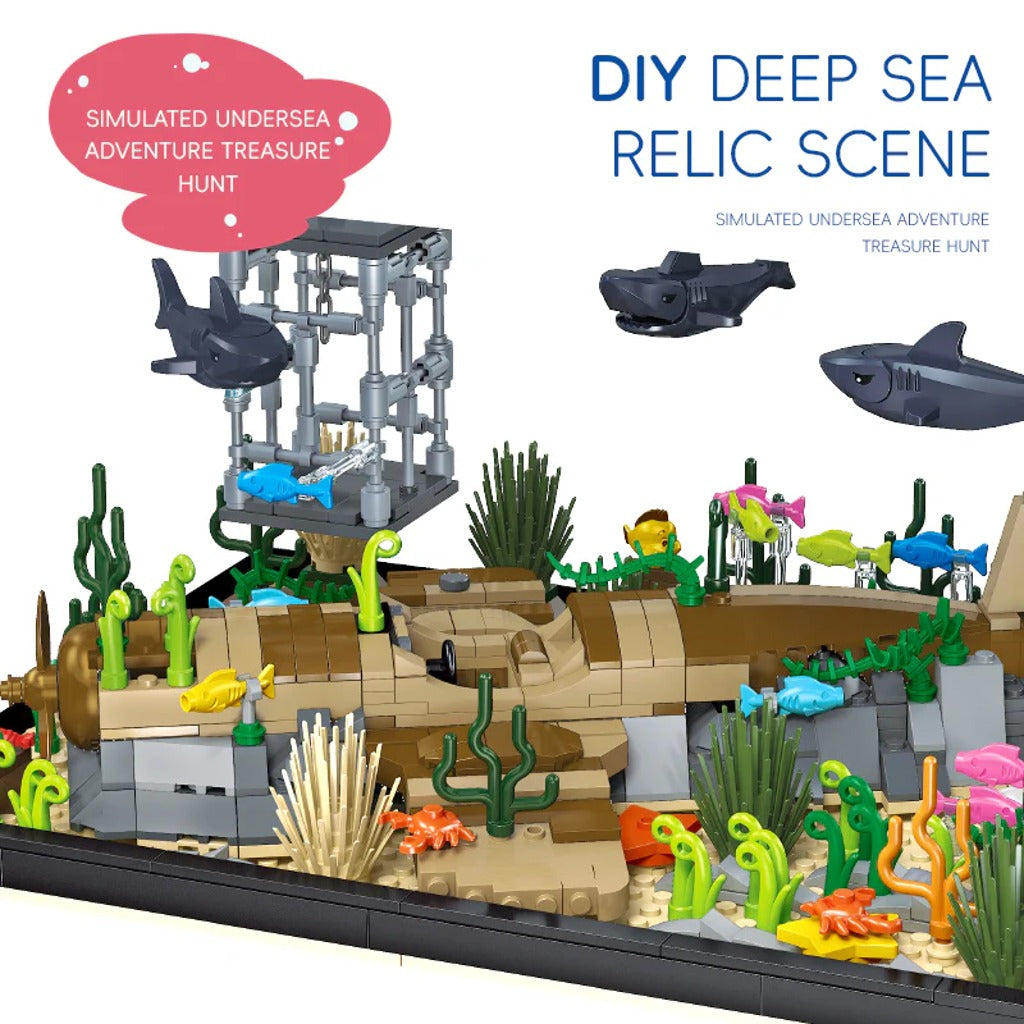 JIESTAR Exploration Underwater (JJ9048) building set - view 4