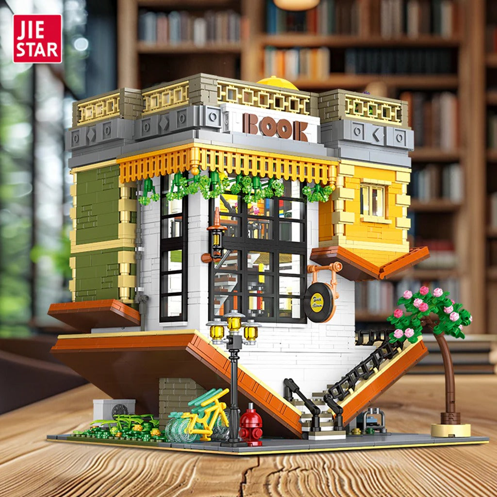 JIESTAR Inverted Bookstore (89130) building set - view 2