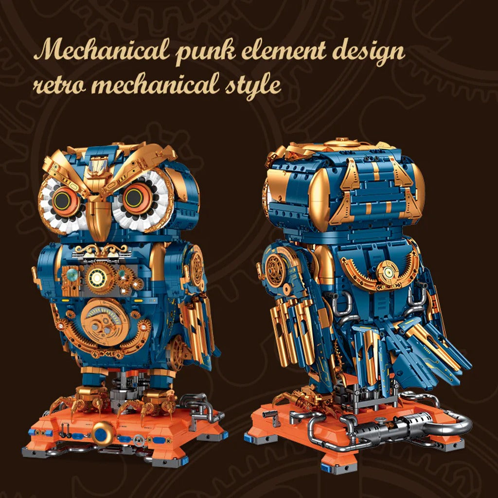 JIESTAR Steampunk Owl (JJ9171) building set - view 3