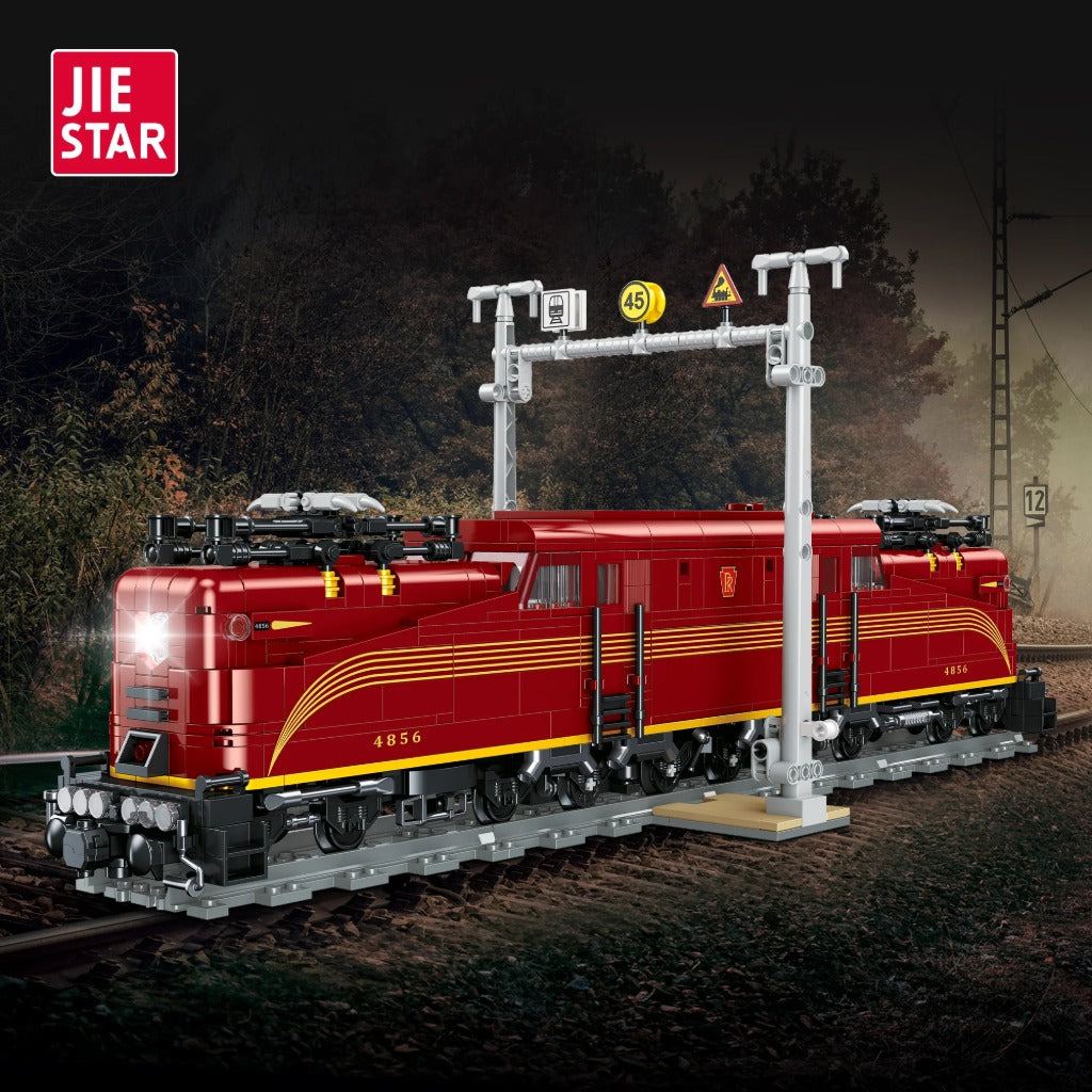 JIESTAR Vintage Express Train (JJ9250) building set - view 2
