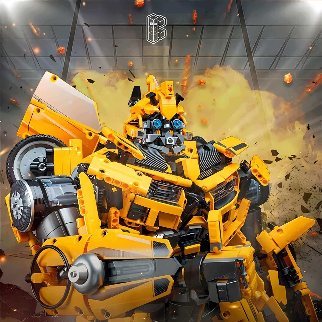KBOX DJ-Rambo Man Bumblebee Robot (V5007) building set - view 2