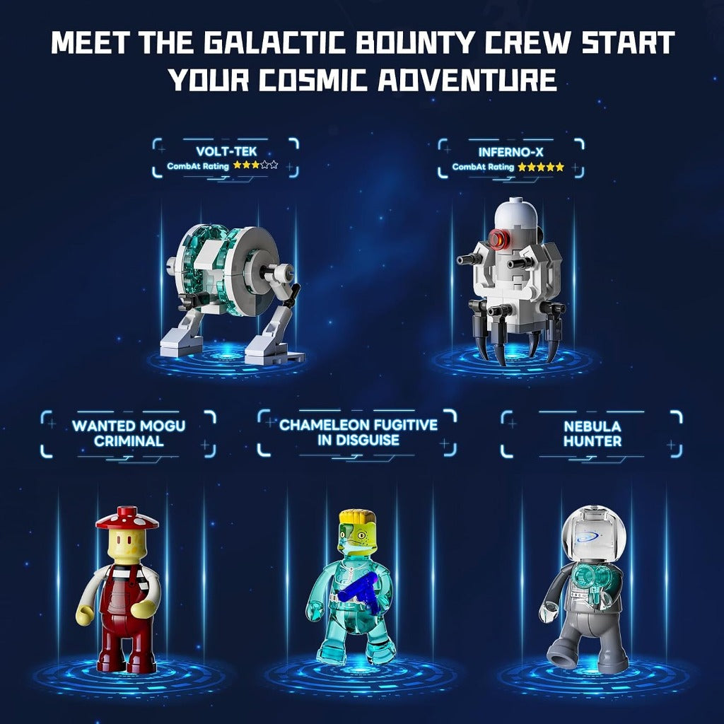 Lumibricks Alien Frontier: Bounty Hub (20007) building set - view 5