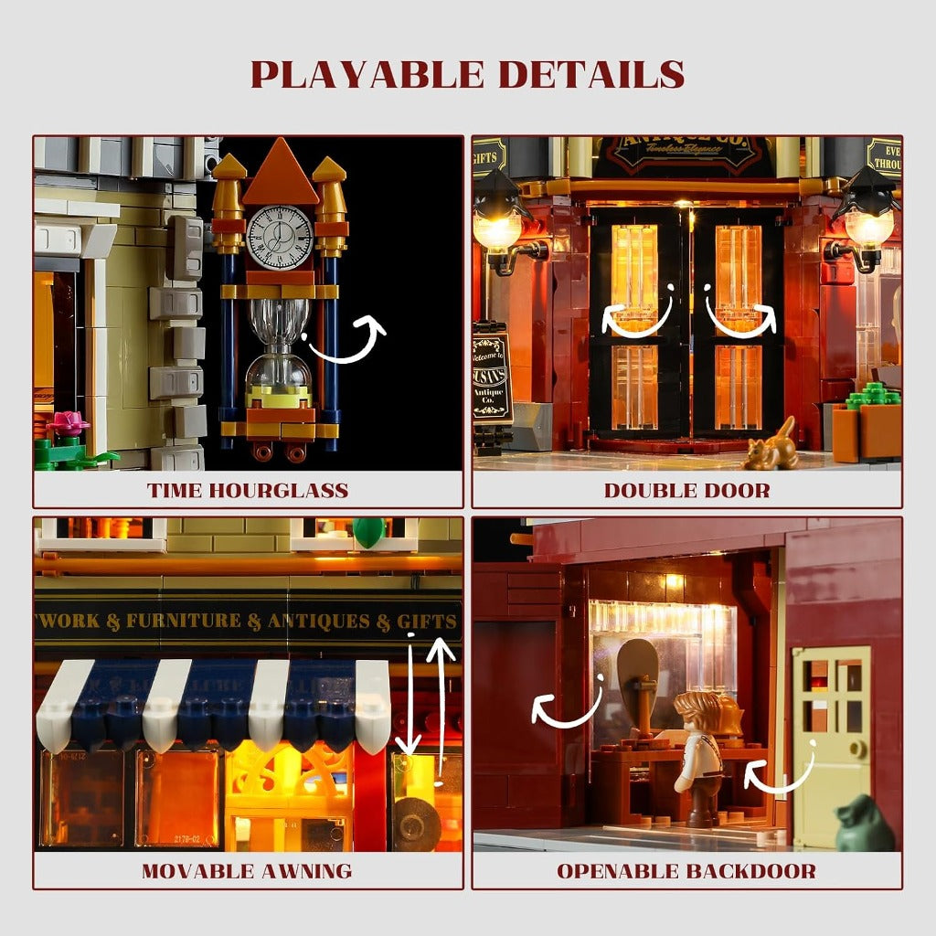 Lumibricks Antique Store (F9033) building set - view 4