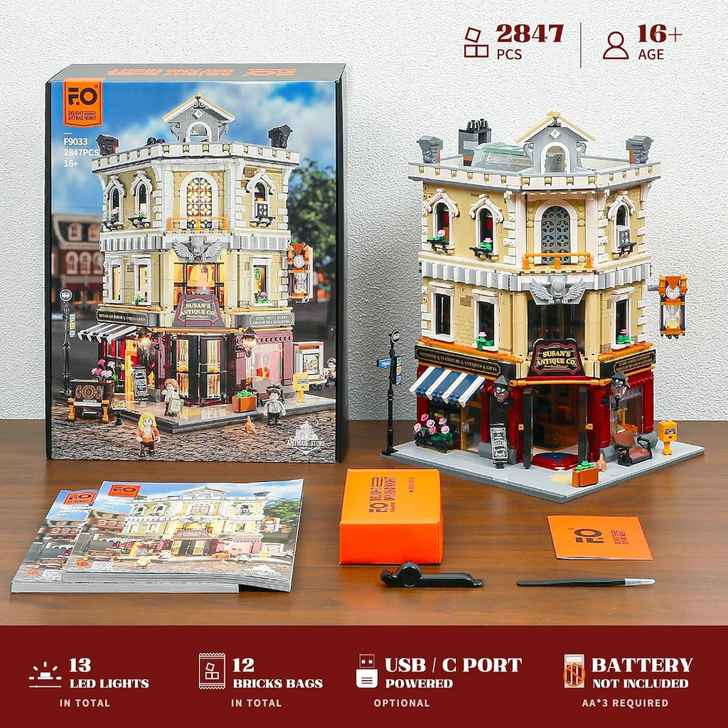 Lumibricks Antique Store (F9033) building set - view 6