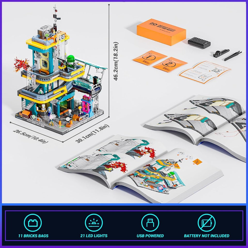 Lumibricks Apartment (F9042) building set - view 3