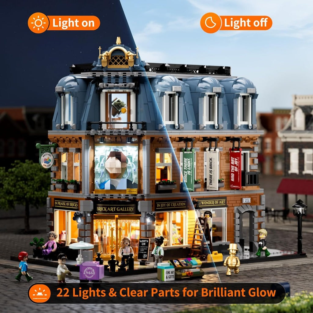 Lumibricks Art Gallery (L9085) building set - view 2