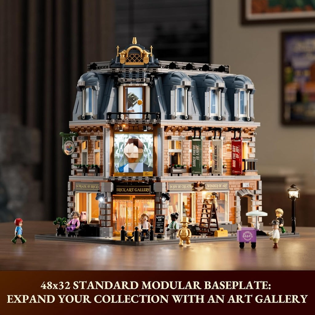 Lumibricks Art Gallery (L9085) building set - view 6