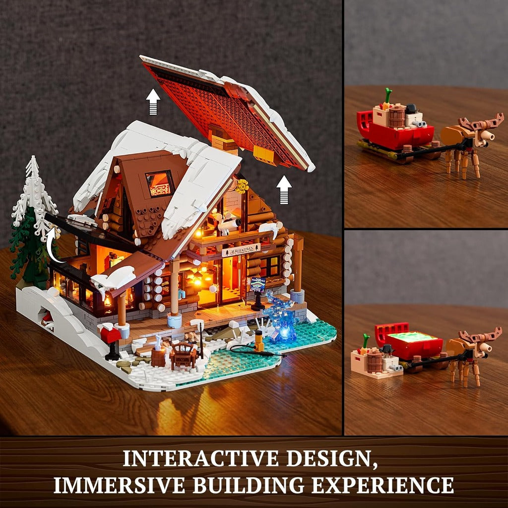Lumibricks Aurora Cabin (L9090) building set - view 5