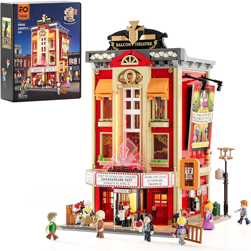 Lumibricks Balcony Theatre (F9056) building set