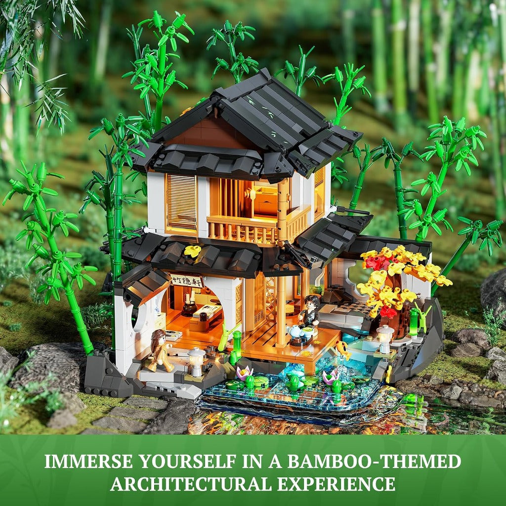 Lumibricks Bamboo House (L9075) building set - view 6