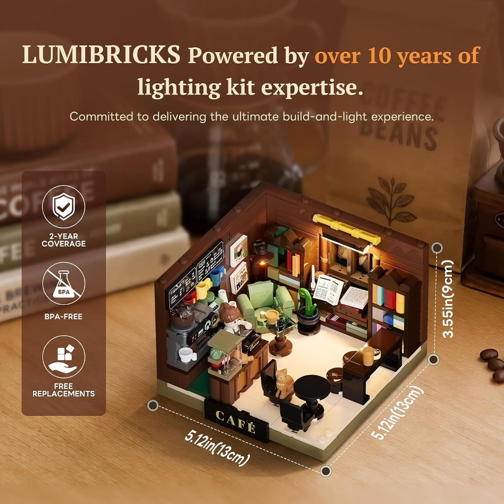 Lumibricks Book-Cafe Box (15018) building set - view 3
