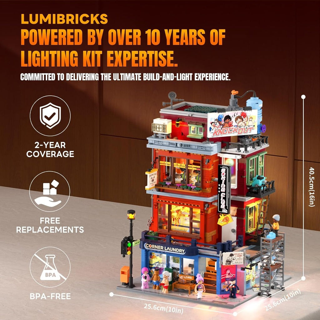 Lumibricks Boxing Club (19009) building set - view 2