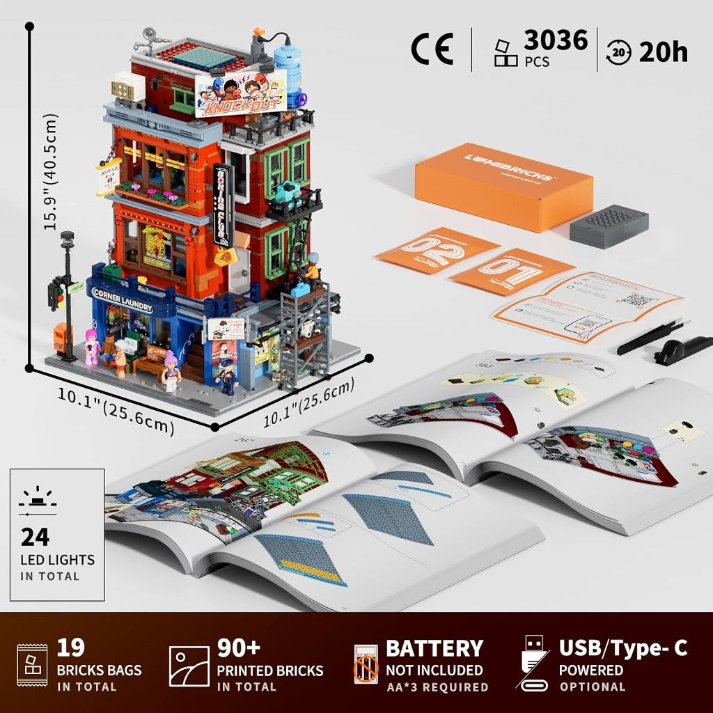 Lumibricks Boxing Club (19009) building set - view 6