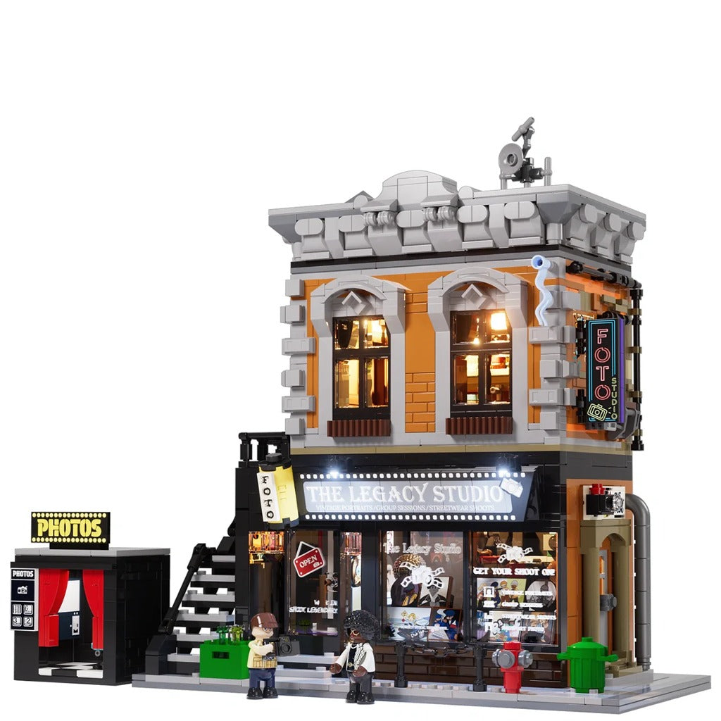 Lumibricks Corner Photo Studio (19016) building set - view 2