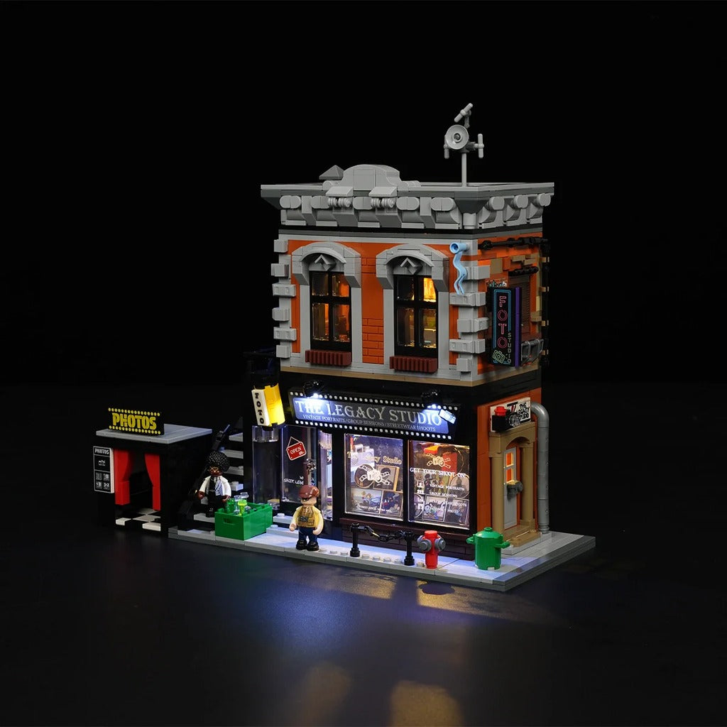 Lumibricks Corner Photo Studio (19016) building set - view 4