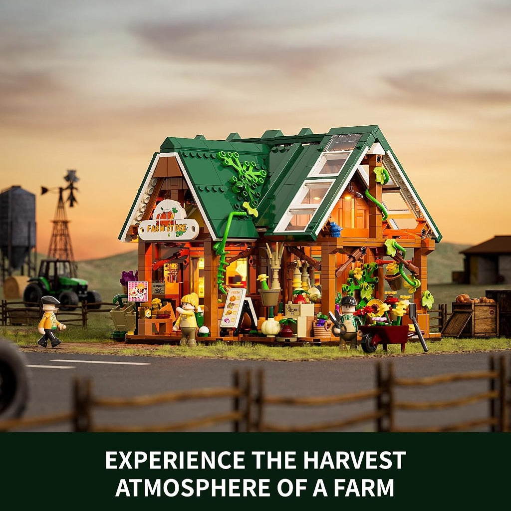 Lumibricks Farm Store (F9029) building set - view 6