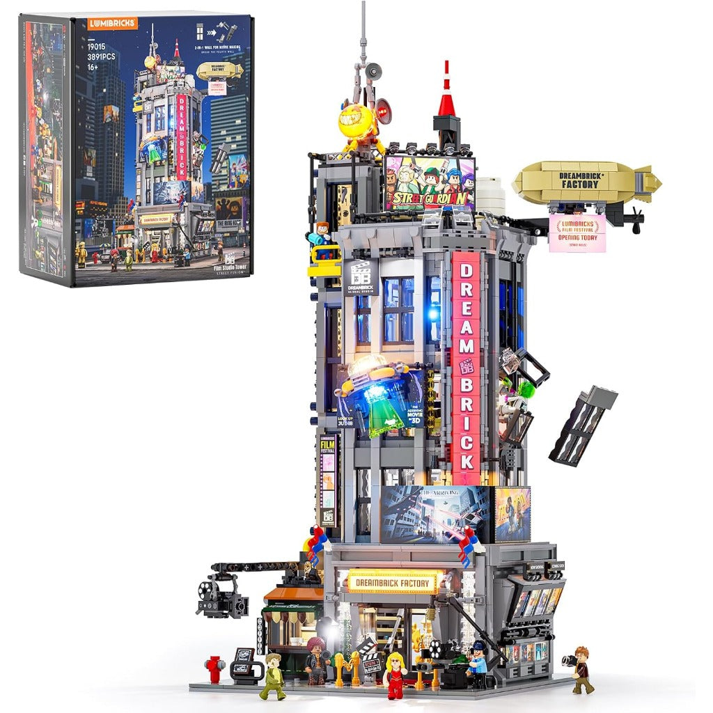 Lumibricks Film Studio Tower (19015) building set