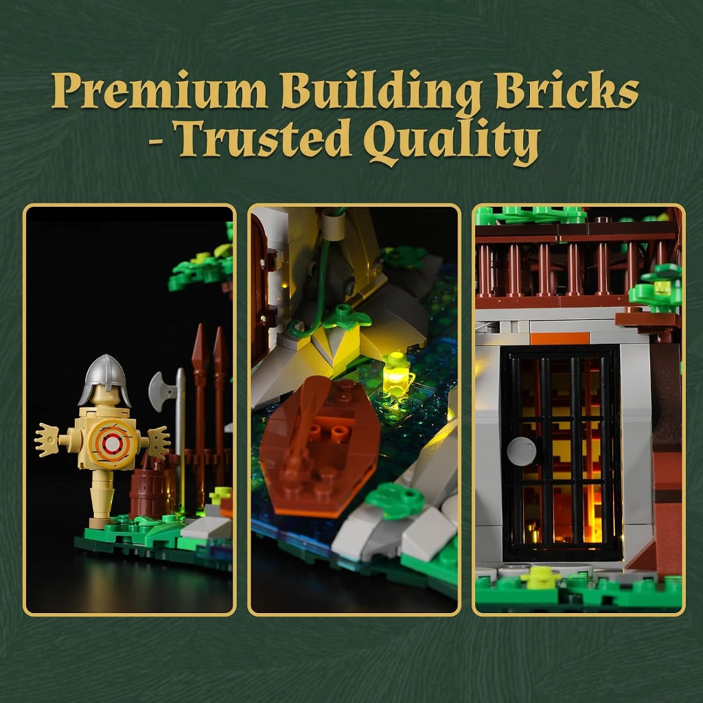 Lumibricks Forest Outpost (12015) building set - view 6