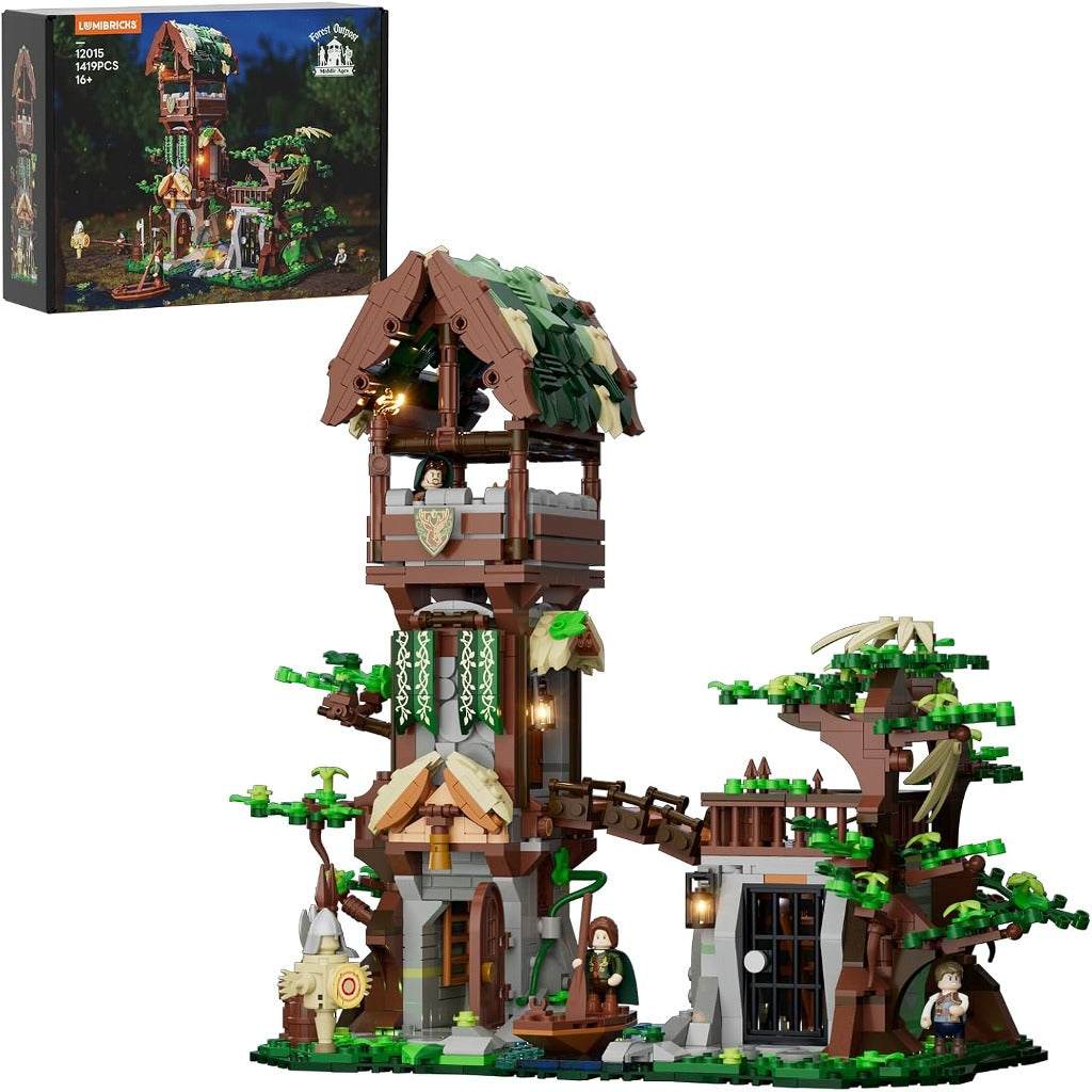 Lumibricks Forest Outpost (12015) building set