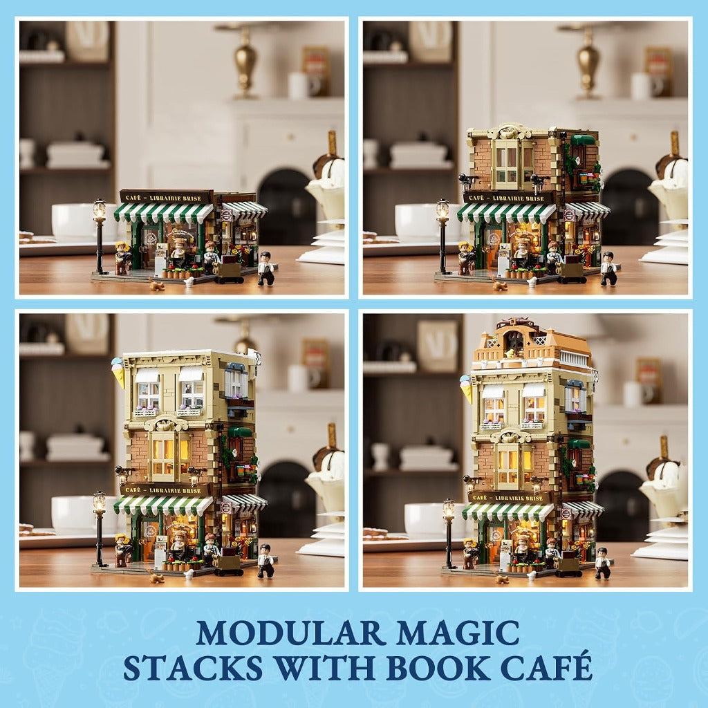 Lumibricks Gelato Store (F9078) building set - view 3