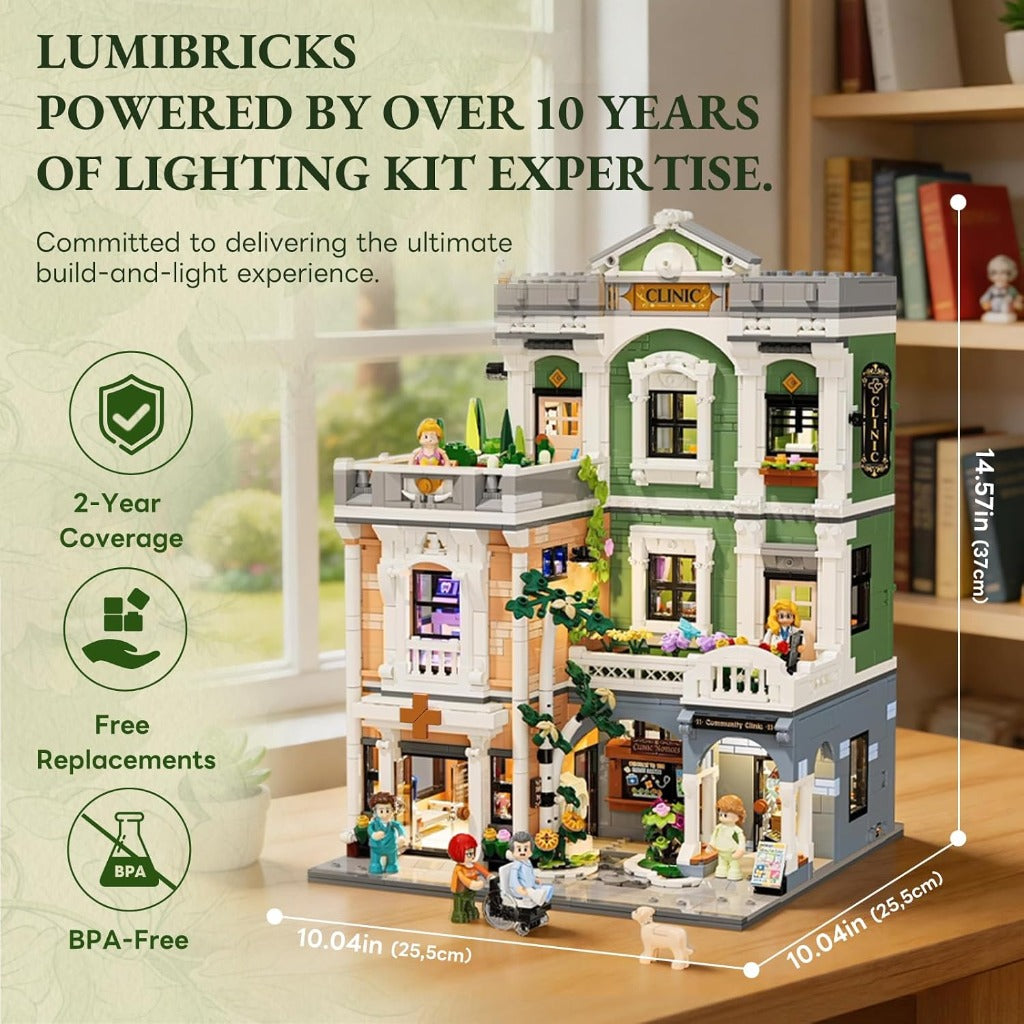 Lumibricks Greenway Clinic (15011) building set - view 6