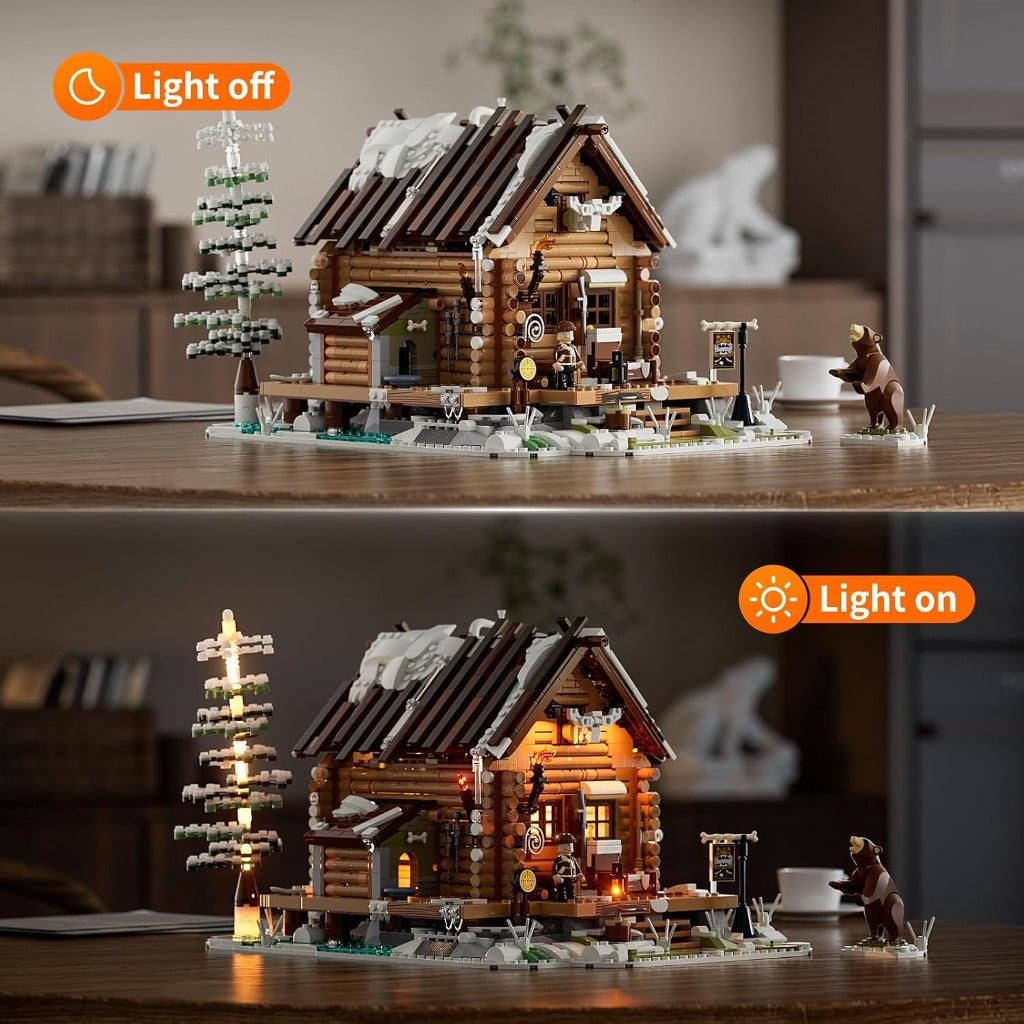 Lumibricks Hunting Cabin (F9018) building set - view 4