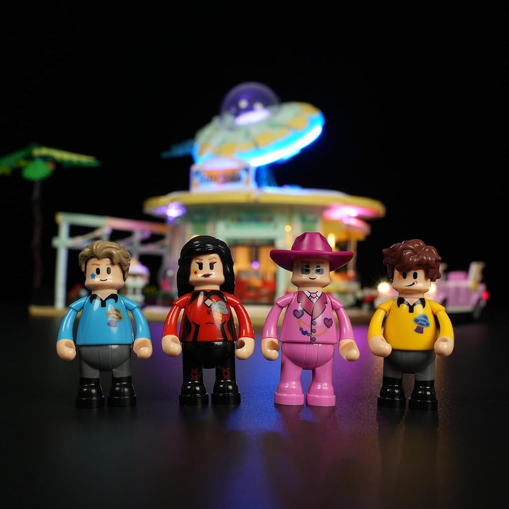 Lumibricks Interstellar Drive-In (L9104) building set - view 6