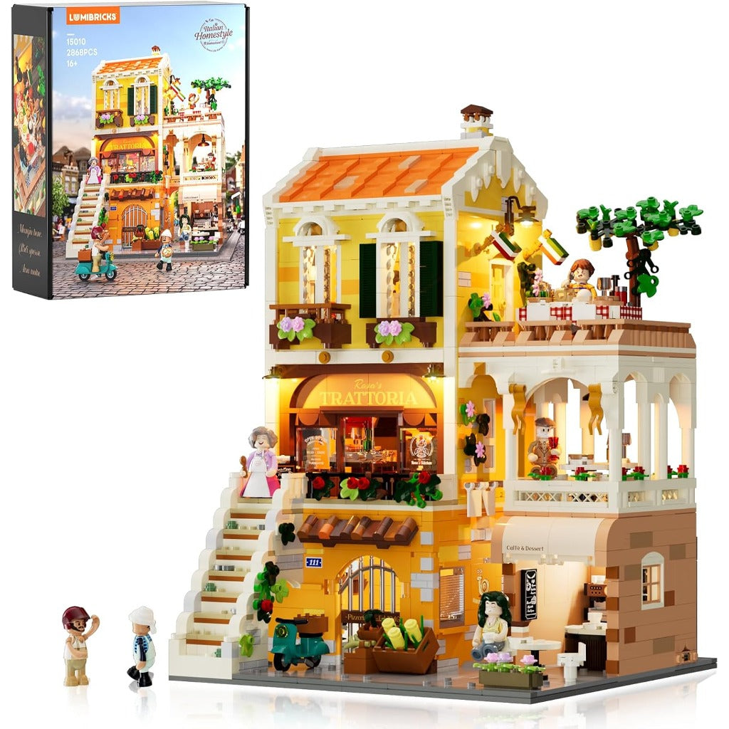 Lumibricks Italian Homestyle Restaurant (15010) building set