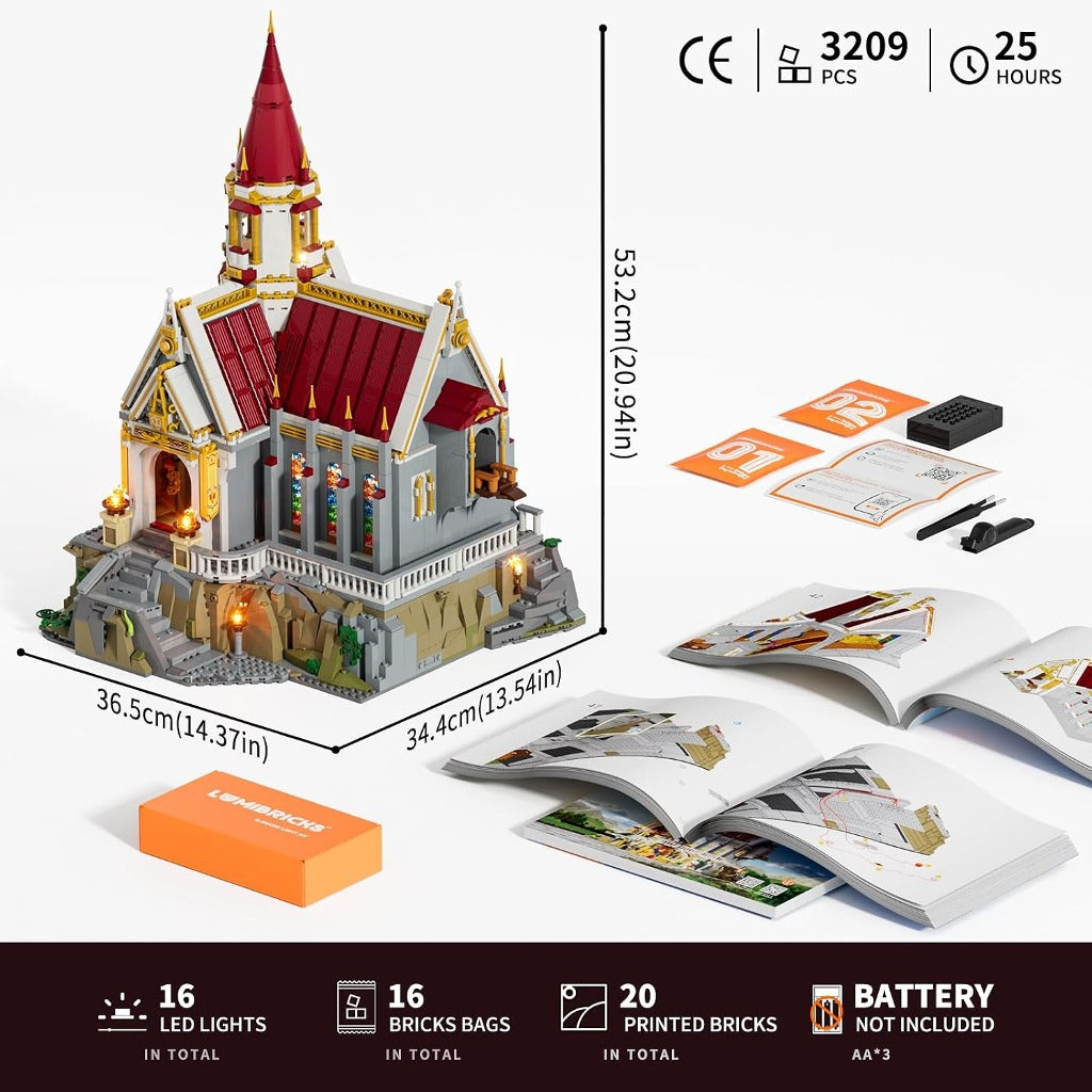Lumibricks King's Castle Treasury (L9105) building set - view 3