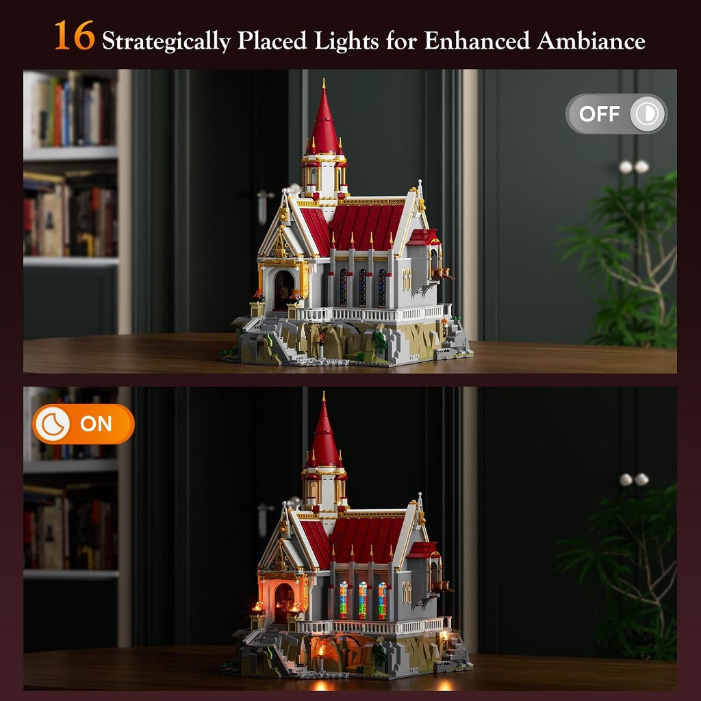 Lumibricks King's Castle Treasury (L9105) building set - view 6